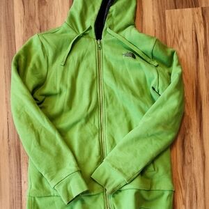 Green The North Face Hoodie